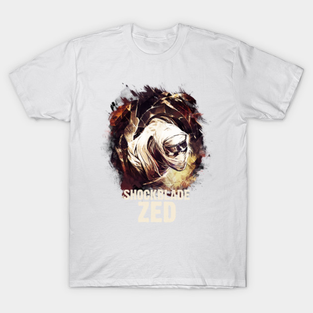 League of Legends - SHOCKBLADE ZED T-Shirt-TOZ